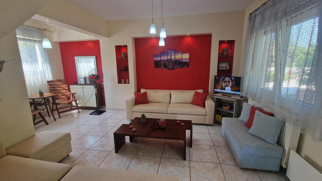 Modern Sea Villa In Leptokaria Extérieur photo