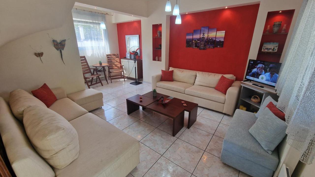 Modern Sea Villa In Leptokaria Extérieur photo